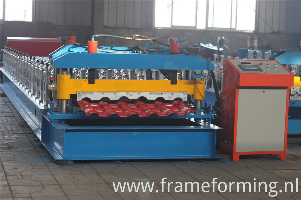 Glazed Tile Roll Forming Machine